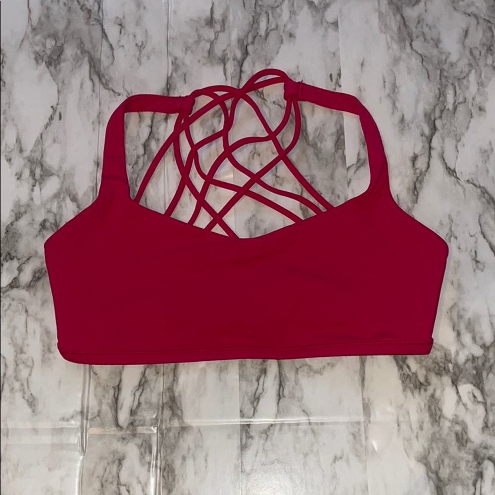 Hot Pink lululemon Sports Bra